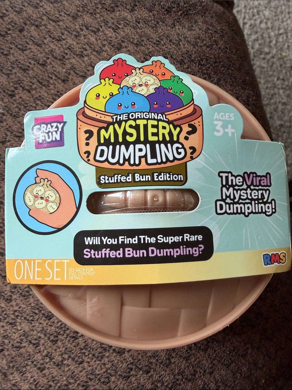 RMS Crazy Fun 🤩 ~ Stuffed Bun Edition Mystery Dumpling Squishy Toy NEW